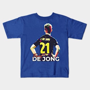 Frenkie De Jong Pop Art Kids T-Shirt